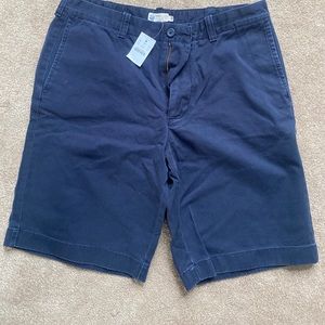 NWT Men’s J Crew Gramercy  11” Shorts Navy Blue Size 35 New with tags